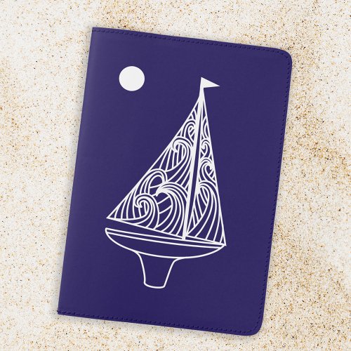 Sailing Boat Nautical Yacht Passport Passport Holder