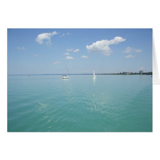 sailing boat  no1 cards (Front Horizontal)