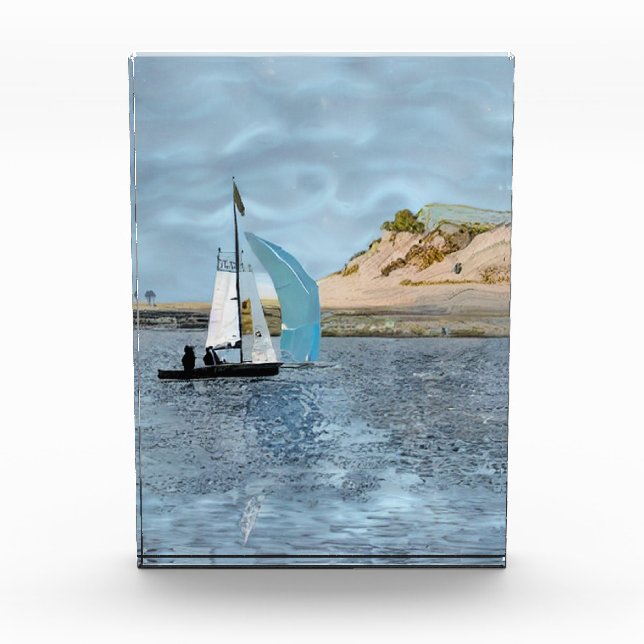 SAILING BOAT PHOTO BLOCK (Front)