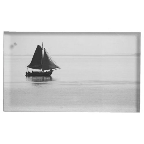 Sailing boat place card holder