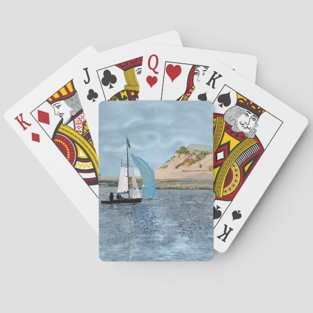 SAILING BOAT POKER CARDS (Back)