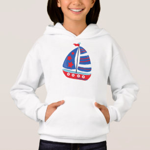 Sailing Boat, Sailor, Sailing, Sails, Ship, Boat Hoodie