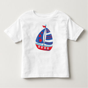 Sailing Boat, Sailor, Sailing, Sails, Ship, Boat Toddler T-shirt