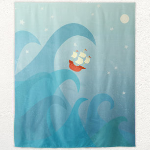 Sailing Boat Tapestry