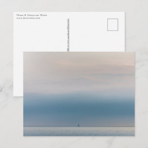 Sailing Boat Travel Photo Postcard