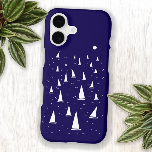 Sailing Boat Yacht Race iPhone 17 Case