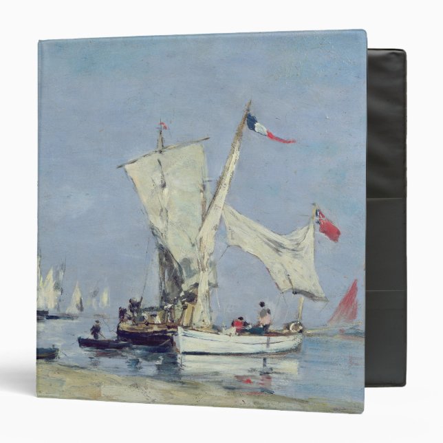 Sailing Boats, c.1869 Binder (Front/Inside)
