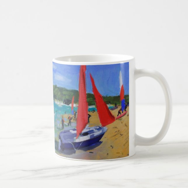 Sailing Boats Coffee Mug (Right)