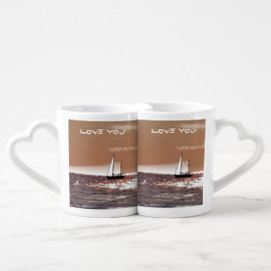 SAILING BOATS COFFEE MUG SET