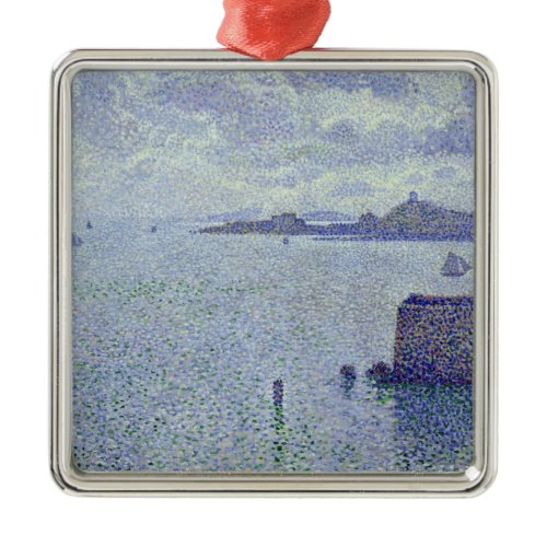 Sailing Boats in an Estuary, c.1892-93 Metal Ornament