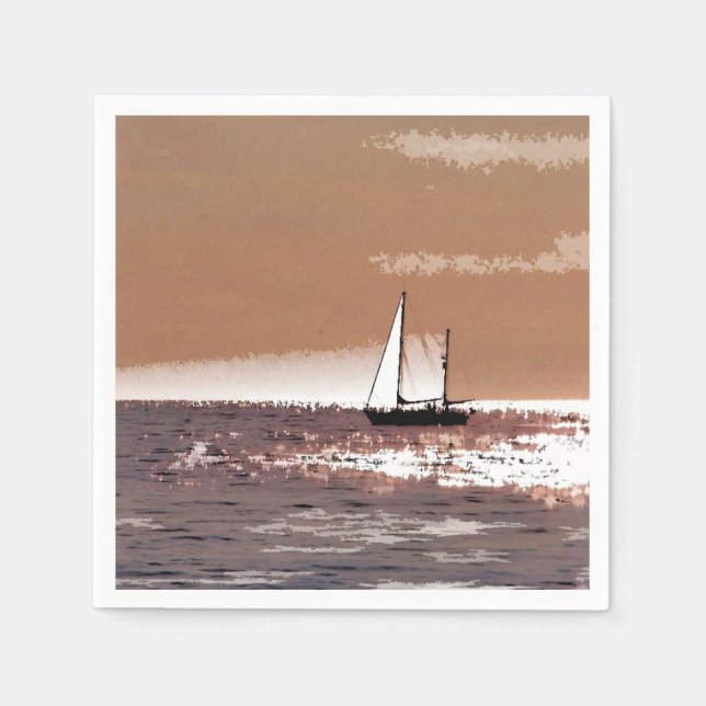 SAILING BOATS NAPKINS (Front)