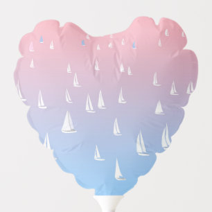 Sailing Boats on the Ocean Balloon