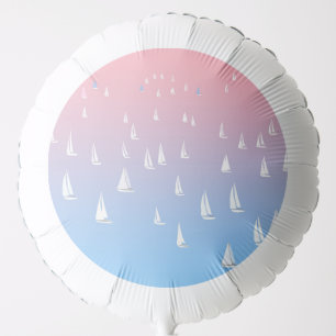 Sailing Boats on the Ocean Balloon