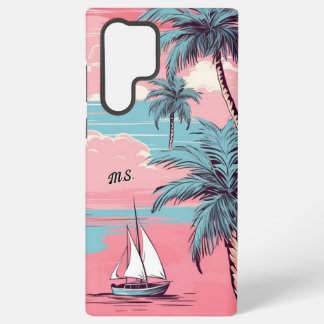 Sailing Boats & PalmTrees Phone Case