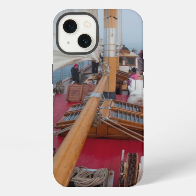 Sailing Boundary Pass Iphone Case (Back)