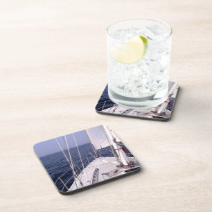Sailing - Bring me that horizon! Beverage Coaster