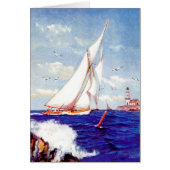 Sailing By The Lighthouse by Albert B. Marks (Front)