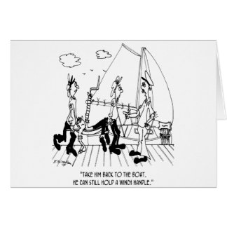Sailing Cartoon 7457 Cards