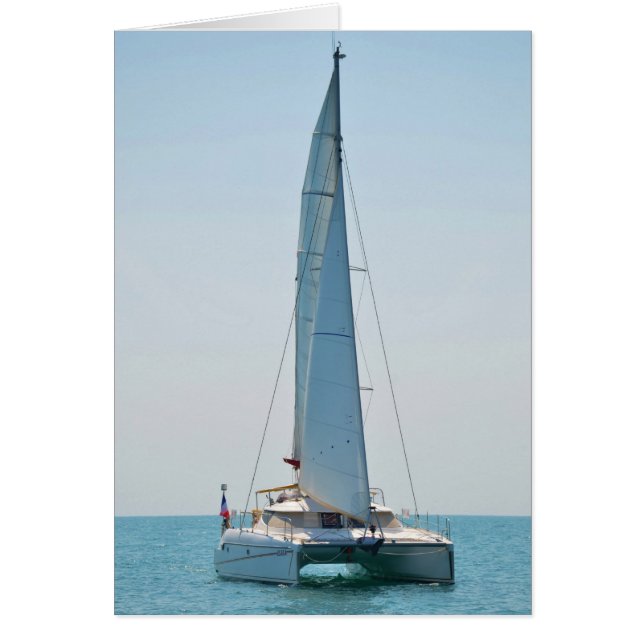 Sailing Catamaran Clara Cards (Front)