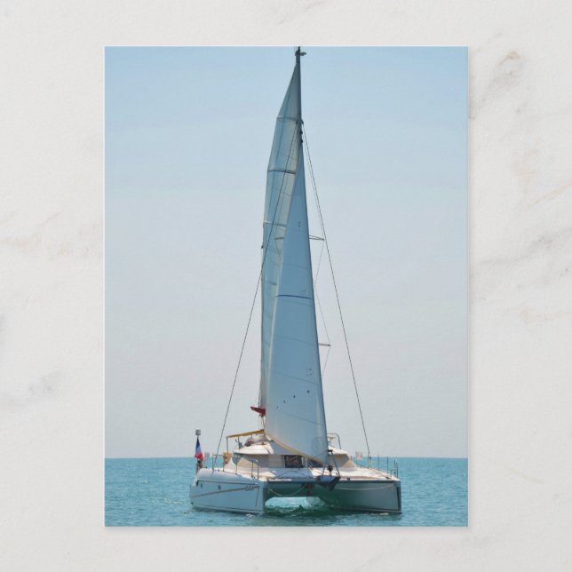 Sailing Catamaran Clara Postcard (Front)