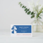 Sailing / Charter Business Card (Standing Front)