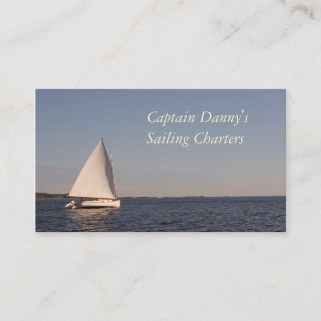 Sailing Charters Business Card (Front)