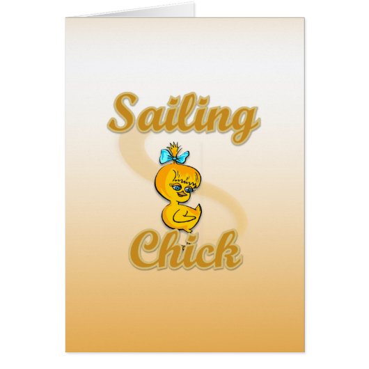 Sailing Chick Cards (Front)