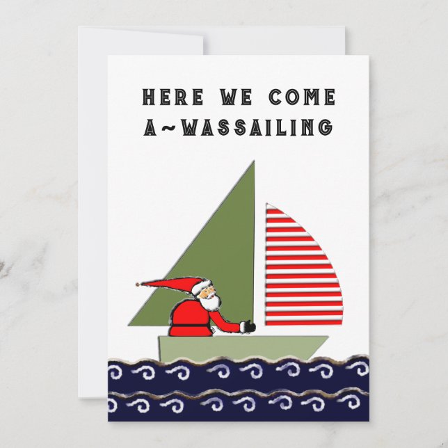 Sailing Christmas cards (Front)