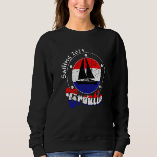 Sailing Croatia 2023 Sailing Boat Sea Sweatshirt