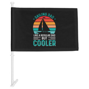 Sailing Dad Car Flag