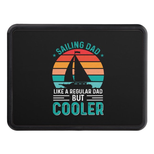 Sailing Dad Hitch Cover (Front)