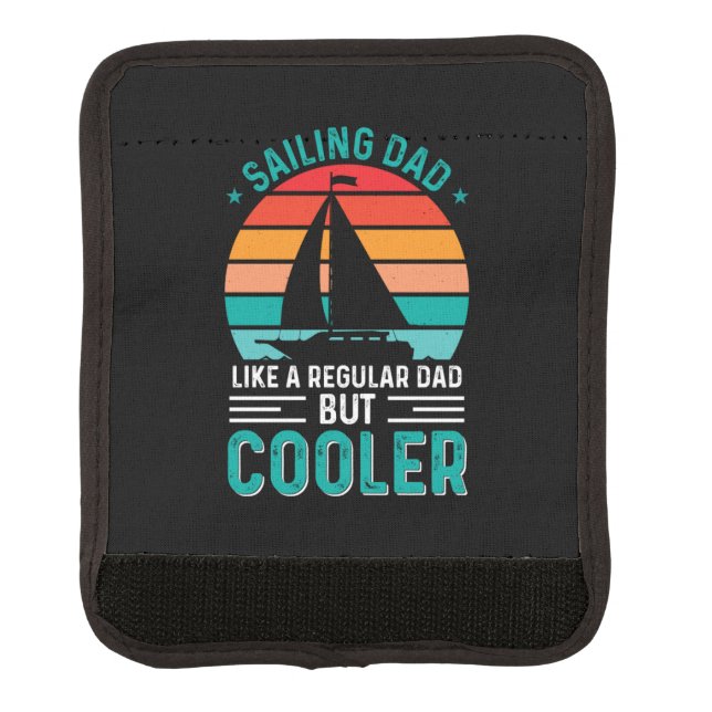 Sailing Dad Luggage Handle Wrap (Front)