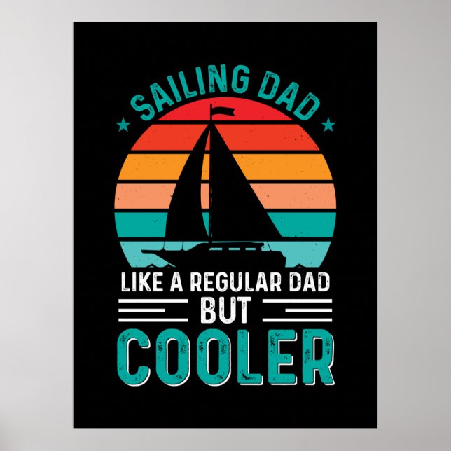 Sailing Dad Poster (Front)
