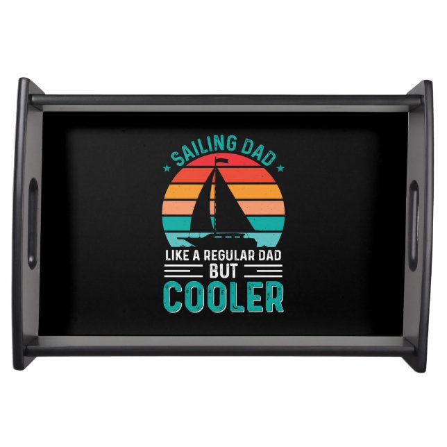 Sailing Dad Serving Tray (Front)