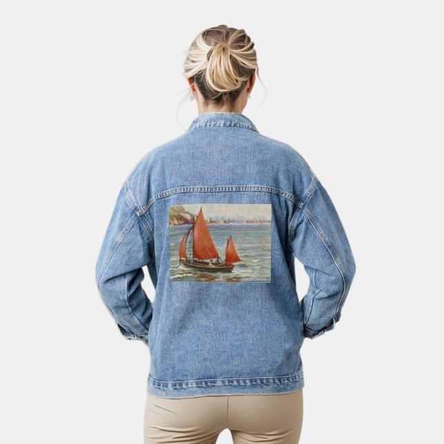 Sailing  denim jacket (Model)