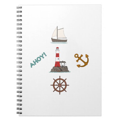 Sailing Design Color Notebook