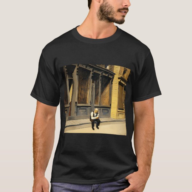 Sailing Edward Hopper T-Shirt (Front)