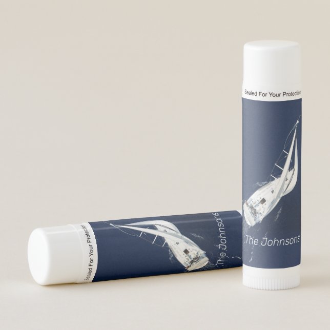 Sailing Freedom Bird's Eye View Lip Balm (Front)