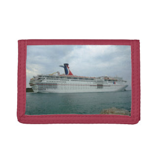 Sailing from Port Canaveral Trifold Wallet