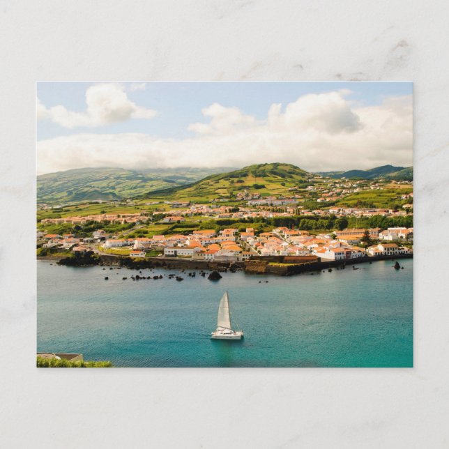 Sailing in Azores Postcard (Front)