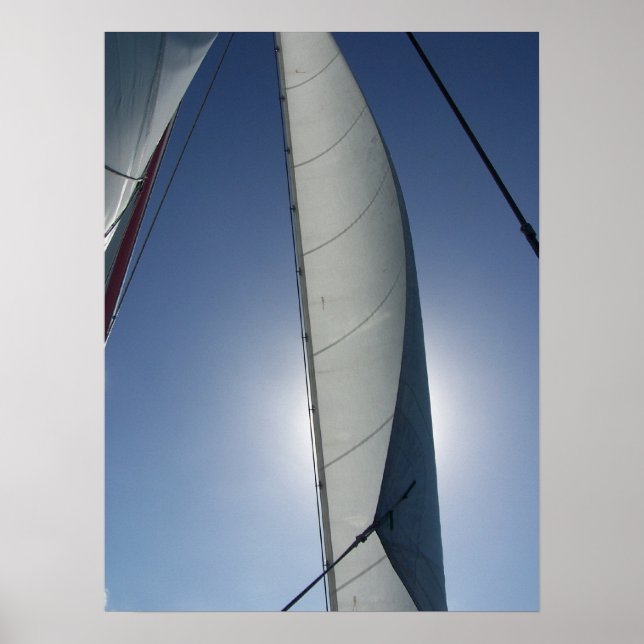 Sailing in Bahamas Poster (Front)
