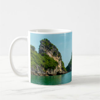 Sailing in Halong Bay Bay, Vietnam Coffee Mug