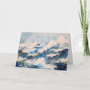 Sailing In Love Valentine's Day Love Card