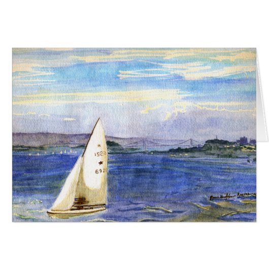 Sailing in San Francisco Bay (Front Horizontal)