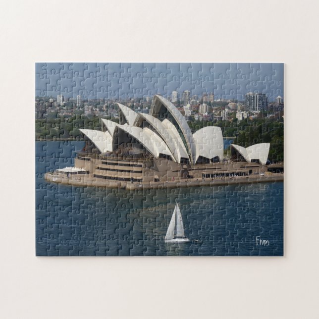 sailing in Sydney Jigsaw Puzzle (Horizontal)