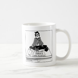 Sailing in the Caribbean Via Astral Projection Coffee Mug