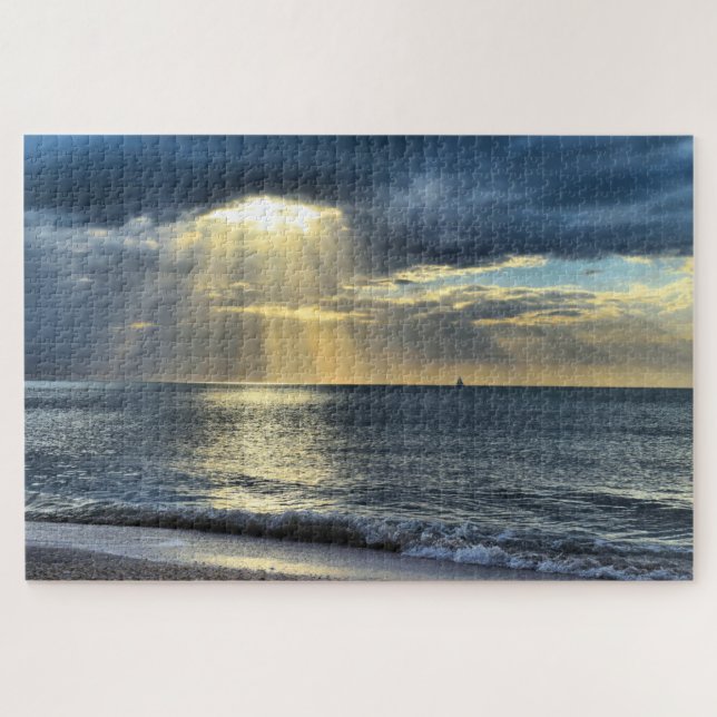 Sailing into the Sunset - 20x30 - 1014 pcs Jigsaw Puzzle (Horizontal)