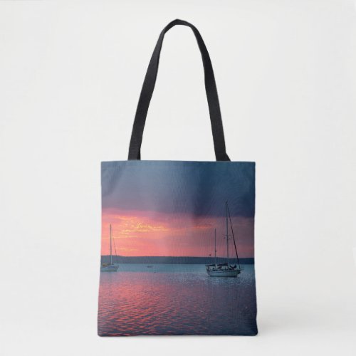 Sailing Into The Sunset  Cienfuego Cuba Tote Bag