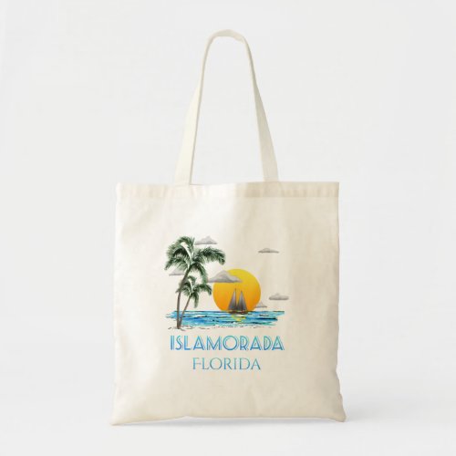 Sailing Islamorada Florida Keys Tote Bag