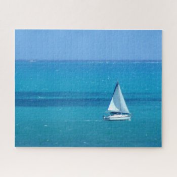 Sailing Jigsaw Puzzle by h2oWater at Zazzle